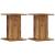 Suporturi difuzoare 2 buc lemn vechi 30x30x40 cm lemn prelucrat GartenMobel Dekor