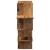 Raft de perete, lemn vechi, 124,5x18x60,5 cm, lemn prelucrat GartenMobel Dekor