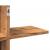 Raft de perete, lemn vechi, 124,5x18x60,5 cm, lemn prelucrat GartenMobel Dekor