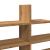 Raft de perete stejar artizanal 124,5x18x60,5 cm lemn prelucrat GartenMobel Dekor