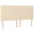 Pat box spring cu saltea, crem, 200x200 cm, textil GartenMobel Dekor