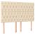 Pat box spring cu saltea, crem, 140x200 cm, textil GartenMobel Dekor