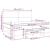 Pat box spring cu saltea, negru, 200x200 cm, catifea GartenMobel Dekor