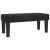 Pat box spring cu saltea, negru, 80x200 cm, catifea GartenMobel Dekor
