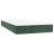 Pat box spring cu saltea, verde închis, 90x200 cm, catifea GartenMobel Dekor