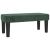 Pat box spring cu saltea, verde închis, 100x200 cm, catifea GartenMobel Dekor