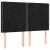 Pat box spring cu saltea, negru, 140x200 cm, catifea GartenMobel Dekor