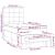 Pat box spring cu saltea, negru, 80x200 cm, catifea GartenMobel Dekor