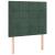 Pat box spring cu saltea, verde închis, 120x200 cm, catifea GartenMobel Dekor