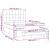 Pat box spring cu saltea, negru, 140x200 cm, catifea GartenMobel Dekor