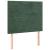 Pat box spring cu saltea, verde închis, 90x190 cm, catifea GartenMobel Dekor