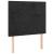 Pat box spring cu saltea, negru, 90x200 cm, catifea GartenMobel Dekor