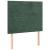 Pat box spring cu saltea, verde închis, 100x200 cm, catifea GartenMobel Dekor