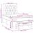 Pat box spring cu saltea, negru, 120x190 cm, catifea GartenMobel Dekor