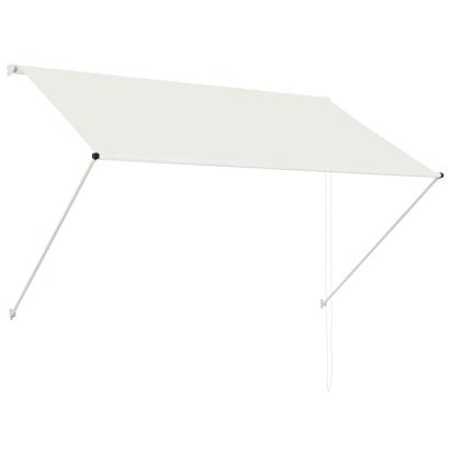 Copertină retractabilă, crem, 200 x 150 cm GartenMobel Dekor