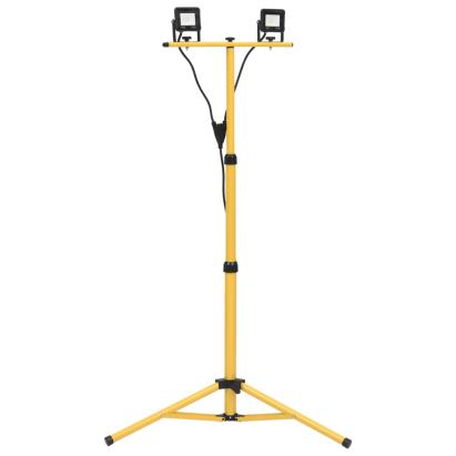 Proiector cu LED și trepied, 2x10 W, alb cald GartenMobel Dekor