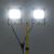 Proiector cu LED și trepied, 2x100 W, alb rece GartenMobel Dekor