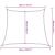 Pânză parasolar, negru, 4/5x4 m, HDPE, 160 g/m², trapez GartenMobel Dekor