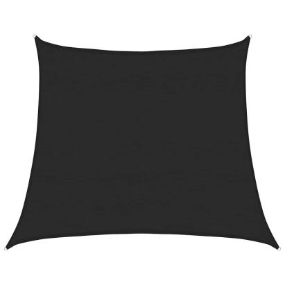 Pânză parasolar, negru, 4/5x4 m, HDPE, 160 g/m², trapez GartenMobel Dekor