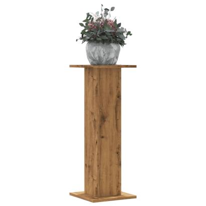 Suporturi de plante, 2 buc., stejar artizanal, 30x30x80cm, lemn GartenMobel Dekor