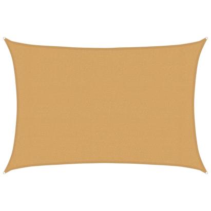 Pânză parasolar, nisipiu dreptunghiular 3x5 m HDPE 160 g/m² GartenMobel Dekor