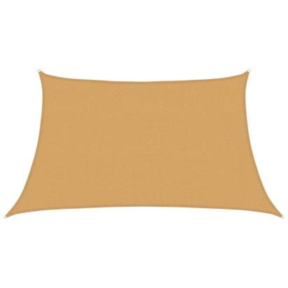 Pânză parasolar, gri deschis, trapez, 3/4x2 m, HDPE, 160 g/m² GartenMobel Dekor