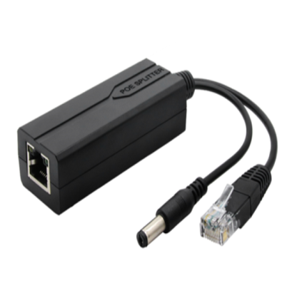 Splitter POE 48-12V pentru camere IP, 10/100Mbps, 1.2 A, mufa 5.5x2, 1 mm SafetyGuard Surveillance