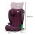SCAUN AUTO KINDERKRAFT JUNIOR FIX2, I-SIZE 100-150 CM, CHERRY RED SuperHeroes ToysZone