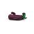 SCAUN AUTO KINDERKRAFT JUNIOR FIX2, I-SIZE 100-150 CM, CHERRY RED SuperHeroes ToysZone