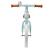 BICICLETA DE ECHILIBRU KINDERKRAFT FLY PLUS, BABY BLUE SuperHeroes ToysZone