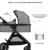 CARUCIOR KINDERKRAFT ESME, 3 IN 1, MOONLIGHT GREY SuperHeroes ToysZone