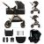 CARUCIOR KINDERKRAFT ESME, 3 IN 1, PURE BLACK SuperHeroes ToysZone