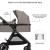 CARUCIOR KINDERKRAFT ESME, 3 IN 1, SAND BEIGE SuperHeroes ToysZone