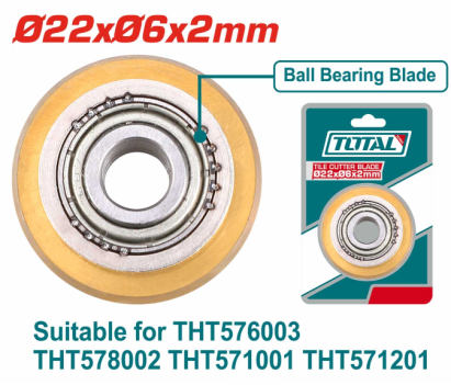 TOTAL - LAMA TAIERE - CARBID TUNGSTEN - CU RULMENT - COMPATIBIL CU THT576003  THT578002 THT571001  T PowerTool TopQuality