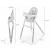 SCAUN DE MASA KINDERKRAFT DINNLY, GREY SuperHeroes ToysZone