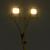 Proiector cu LED și trepied, 2x20 W, alb cald GartenMobel Dekor
