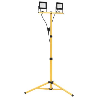 Proiector cu LED și trepied, 2x20 W, alb cald GartenMobel Dekor