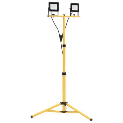 Proiector cu LED și trepied, 2x30 W, alb rece GartenMobel Dekor