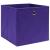 Cutii de depozitare, 4 buc., violet, 32x32x32 cm, textil GartenMobel Dekor
