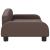 Canapea pentru copii maro 70x45x30 cm piele artificială GartenMobel Dekor