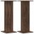 Suporturi plante 2 buc. maro stejar 30x30x80 cm lemn prelucrat GartenMobel Dekor