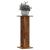 Suporturi de plante 2 buc. lemn vechi 30x30x80cm lemn prelucrat GartenMobel Dekor