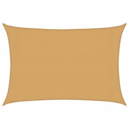 Pânză parasolar, nisipiu dreptunghiular 3x4 m HDPE 160 g/m² GartenMobel Dekor