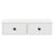 Raft de perete cu sertare, alb, 60x25x15 cm, lemn prelucrat GartenMobel Dekor