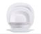 Set serviciu de masa Luminarc Carine 19 piese Alb Resigilat Handy KitchenServ