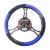 Husa volan auto - negru / albastru - CARGUARD Best CarHome