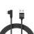 Delight - Cablu de date Micro USB, Gamer, execuţie 90° - negru, 2m -2A Best CarHome