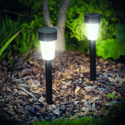 Garden of Eden - Lampă solară LED pentru exterior - 300 x 45 mm, Material plastic - negru Best CarHome
