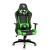 Scaun verde de gaming - cu pernă de talie și pernă pentru cap Best CarHome