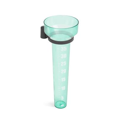 Pluviometru, Capacitate 350ml, Recipient Transparent, Culoare Verde